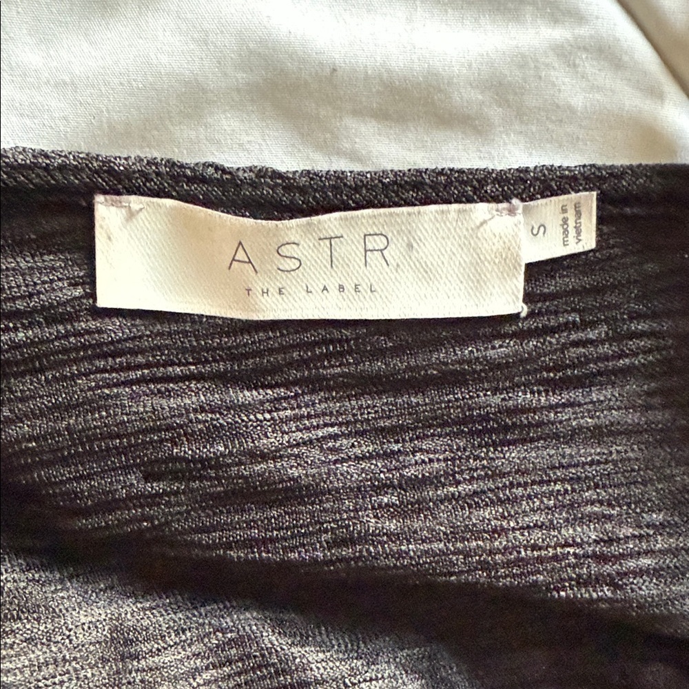 Astr Elegant Black High Low Dress - Picture 9 of 9